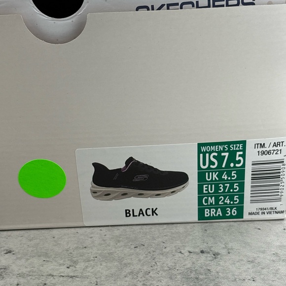 Skechers Women’s Slip On Hands Free Swift Fit Shoes Size 7.5 Worn Once Black - Picture 5 of 5